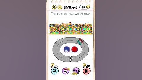 Brain Test Level 442 Walkthrough