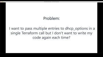 Using Terraform module on Oracle Cloud Infrastructure for DHCP Options