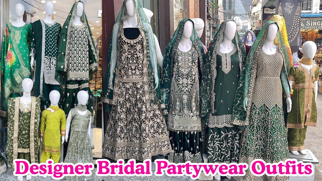 Designer Bridal Partywear Outfit Heavy Work Palazzo Western Wear Dresses Online Shopping Avl