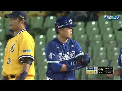06/06 富邦 vs 兄弟 賽後，胡金龍猛打賞，四打數三安打包含一發全壘打