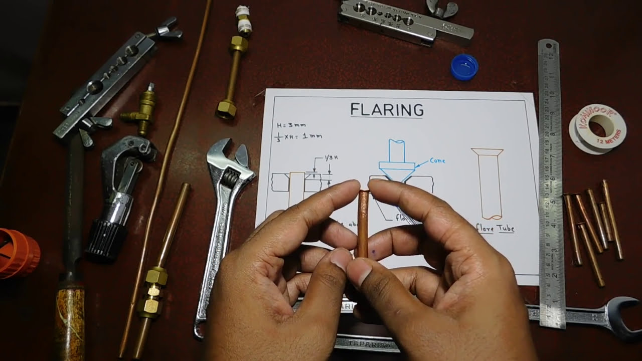 Copper Tube Flaring in Hindi YouTube