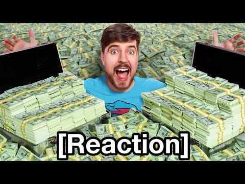 MrBeast If You Can Carry $1,000,000 You Keep It! [Reaction]