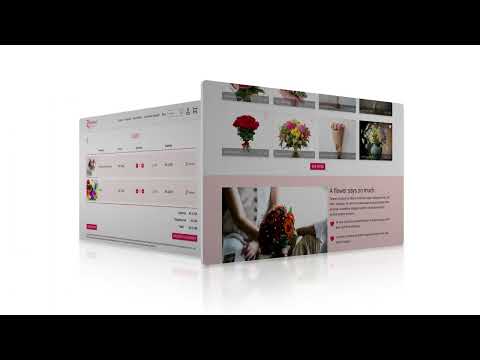 Blossom Flower Website Design Demo