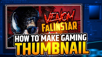 Make A Professional Gaming Thumbnail Like Falinstar - PUBG MOBILE Thumbnail Breakdown!