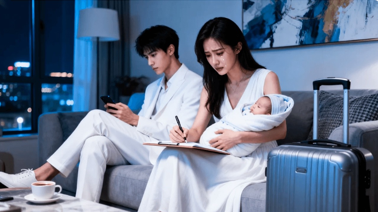 結婚五年她像保姆一樣伺候他，他卻帶白月光上門，還送一盒空氣羞辱她，滿腔愛意喂了狗，她扔下離婚協議轉身就走，恢復總裁身份華麗歸來，看著大變樣的妻子他終於慌了