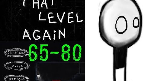 THAT LEVEL AGAIN WALKTHROUGH (65-80) ! Amazingly mind blown solutions😮😱