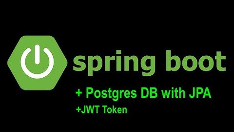 Spring Boot with JWT token