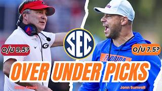 VEGAS WON'T LIKE THIS | 2026 SEC Over/Under Win Total Picks