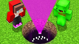 How Mikey and JJ found STORM WITHER Inside This BIGGEST STORMWITHER PIT in Minecraft ? ( Maizen )