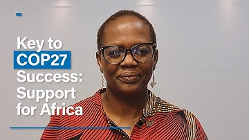Key to COP27 Success: Support for Africa
