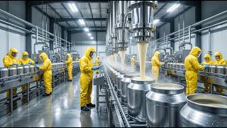 Inside the Factory: How Sweetened Condensed Milk Is Made (So Satisfying!)