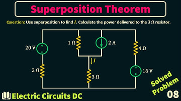 Superposition Theorem | Solved problem 8