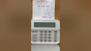 DSC pc1832 changes a keypad address (from kp1 to kp7)