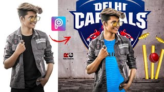 ipl photo editing picsart tutorial delhi capitals| Rahul editing hub picsart edit| ipl new edits| screenshot 5