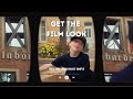 Mastering film looks with filmbox