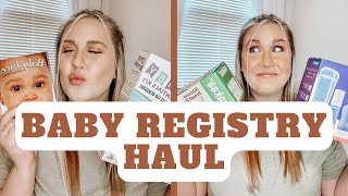 NEWBORN BABY HAUL | buying every item left on our baby registry screenshot 4