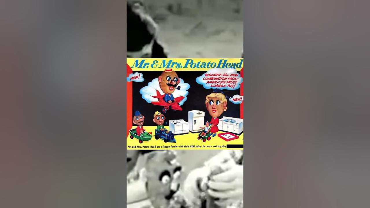 Did you know Mr. Potato Head was the first toy advertised on TV? History Documentary Shorts