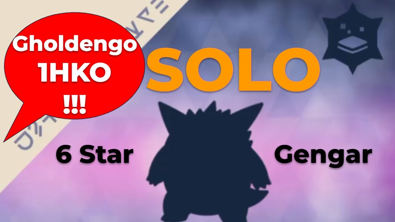 How to SOLO 6 star Gengar Ground Tera Type - Gholdengo - Pokemon Scarlet and Violet