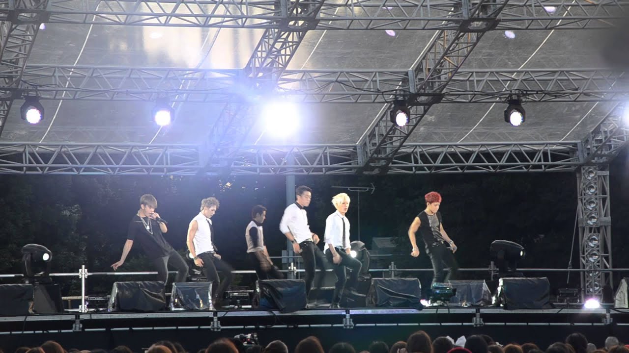 130817 BEAST Beautiful  @　Jingu Rubber-ball Baseball Ground