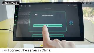 Sinosmart Android Car Radio Operation 11 Firmware Update by USB Disk or Online screenshot 3
