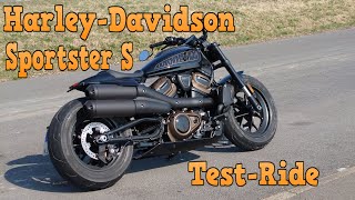 Первый тест-драйв чумачечего Harley-Davidson Sportster S