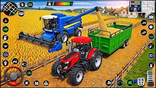 Modern Tractor Farming Driving Simulator 3D - New Farm Tractor Driving Games - Android Gameplay screenshot 3