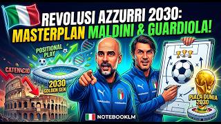 BOCOR! Masterplan Maldini & Guardiola Ubah Total Taktik Italia! Selamat Tinggal Striker Murni! ❌