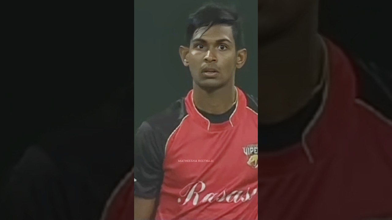 Kanavellam Neethane💖#cricket #mathee #matheeshapathirana #ipl #matheeshareetha81 #love #viralvideo