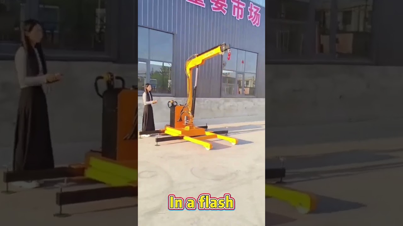 The Smoothest Mobile Crane You’ll Ever See | Effortless Lifting Power