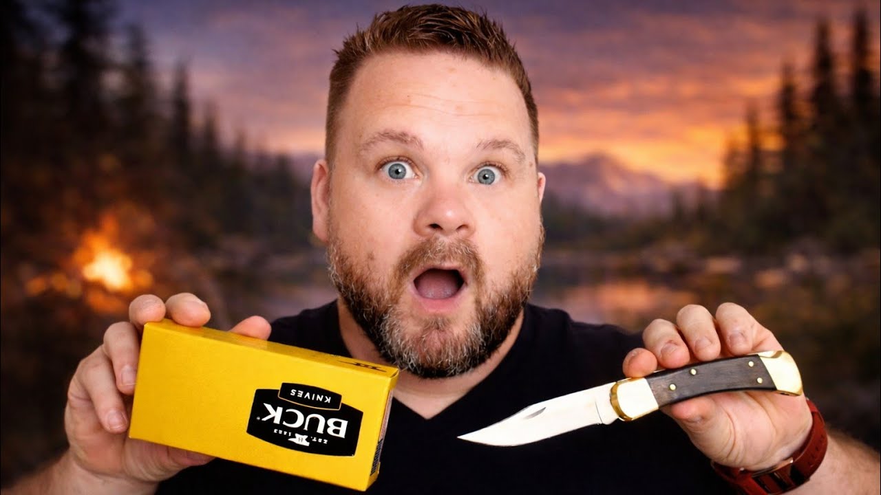 ASMR COUTEAU BUCK , de CHASSE ! 