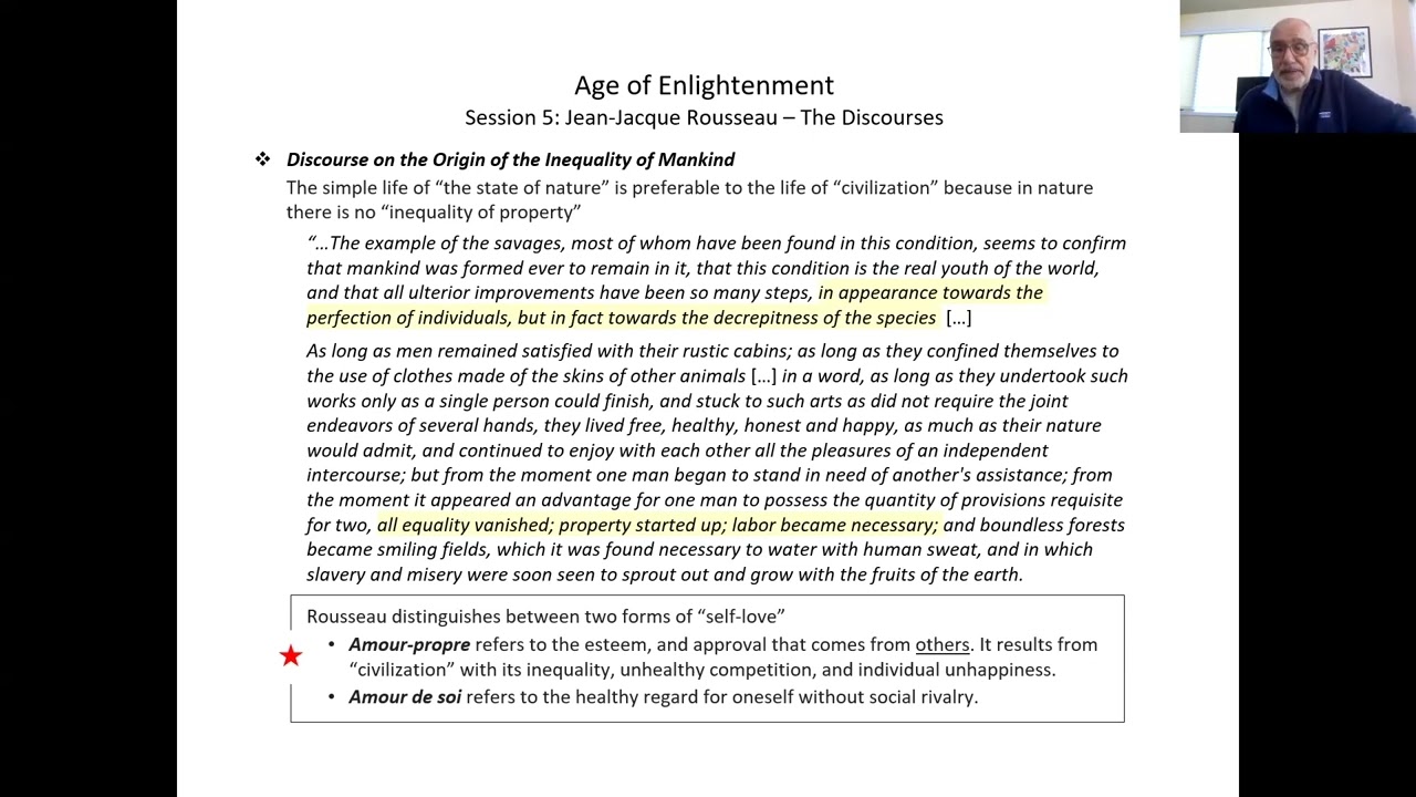 Age of Enlightenment - Session # 5 : Critique of Enlightenment : Romanticism and "Sturm und Drang"