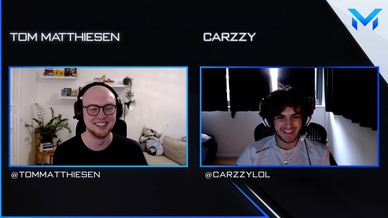 Carzzy talks playing from quarantine: "I feel a lot more pressure because things are not going well"