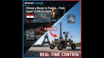 DroneEngage - BVLOS Rover Mission- Intercontinental Control via DroneEngage