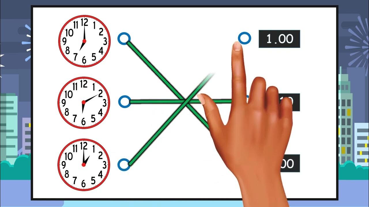 matching-the-clocks-clocks-learn-how-to-tell-time-for-kids-telling