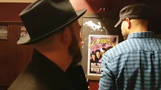 Kristian Bush & Lindsey Ell after the gig at Ruby Lounge manchester march 2018