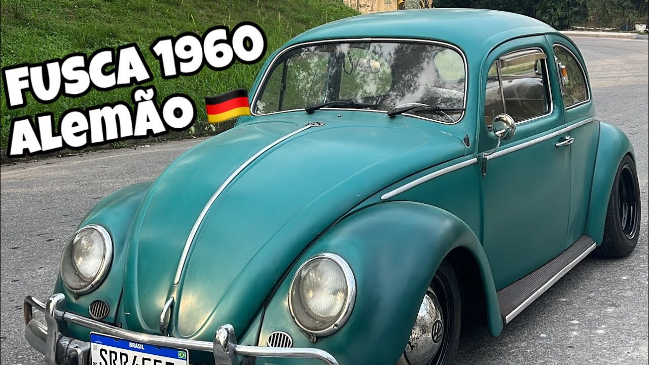 FUSCA 1960 ALEMÃO MUITO ZERO! **MARAVILHOSO**
