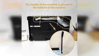 Review: Rayson TD-132 Wire Binding Machine, 32-Hole Spiral Coil Binder, 3:1 Pitch, Punches 12 ... Profile
