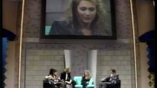 Stephan Remmler, Nicole und Nina Hagen bei Gottschalk 1989