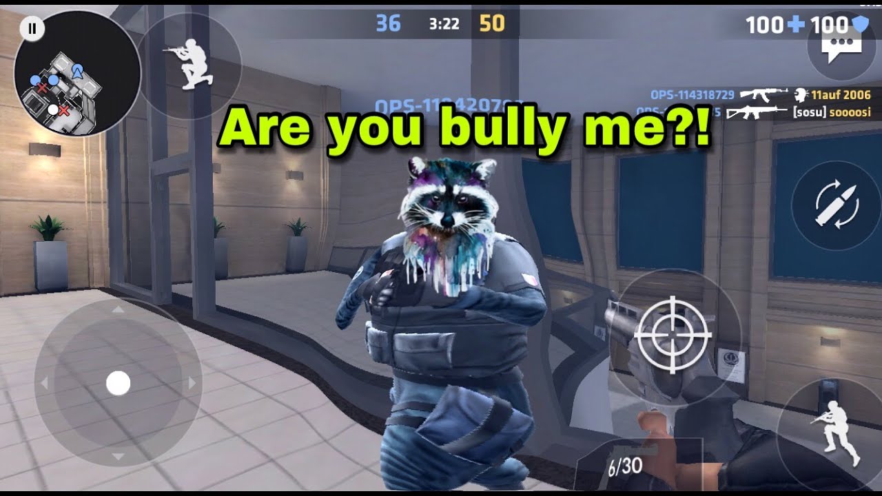 Why you bully me?! 