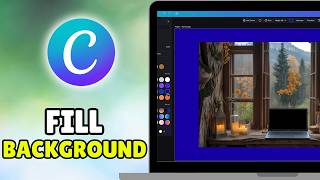 How To Make Blue Or White Background Photo In Canva (2026) - Fill Background Color In Canva screenshot 5