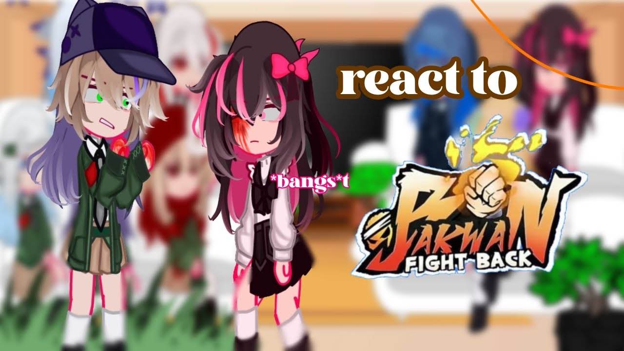 Bakwan fight back react to |Minecraft| gacha | #2 #AU