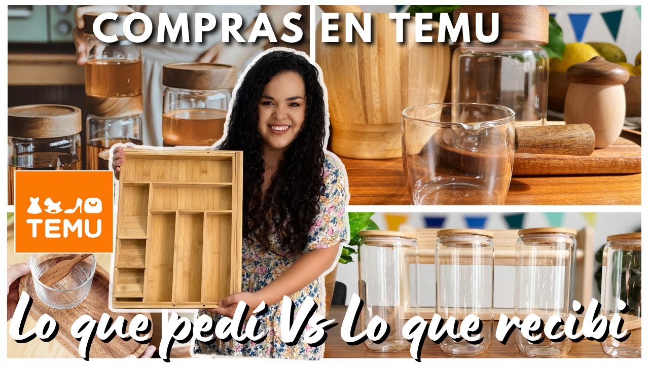 Mi primer pedido en TEMU 🧡Lo que pedí Vs lo que recibí | Compras para el hogar & Reseña honesta ✨