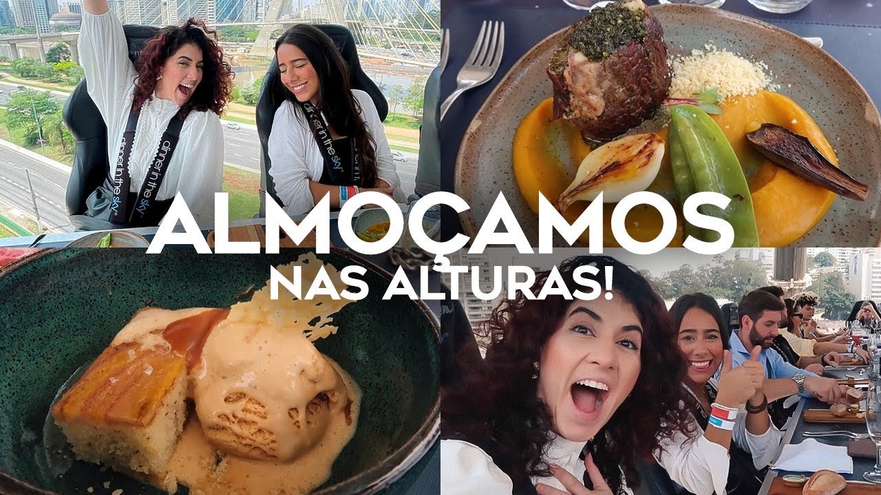 ALMOCEI A 50 METROS DE ALTURA - YouTube