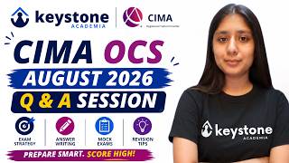 CIMA OCS August 2026 Q&amp;A Session | Exam Tips Mock Exams and Answer Writing Strategy