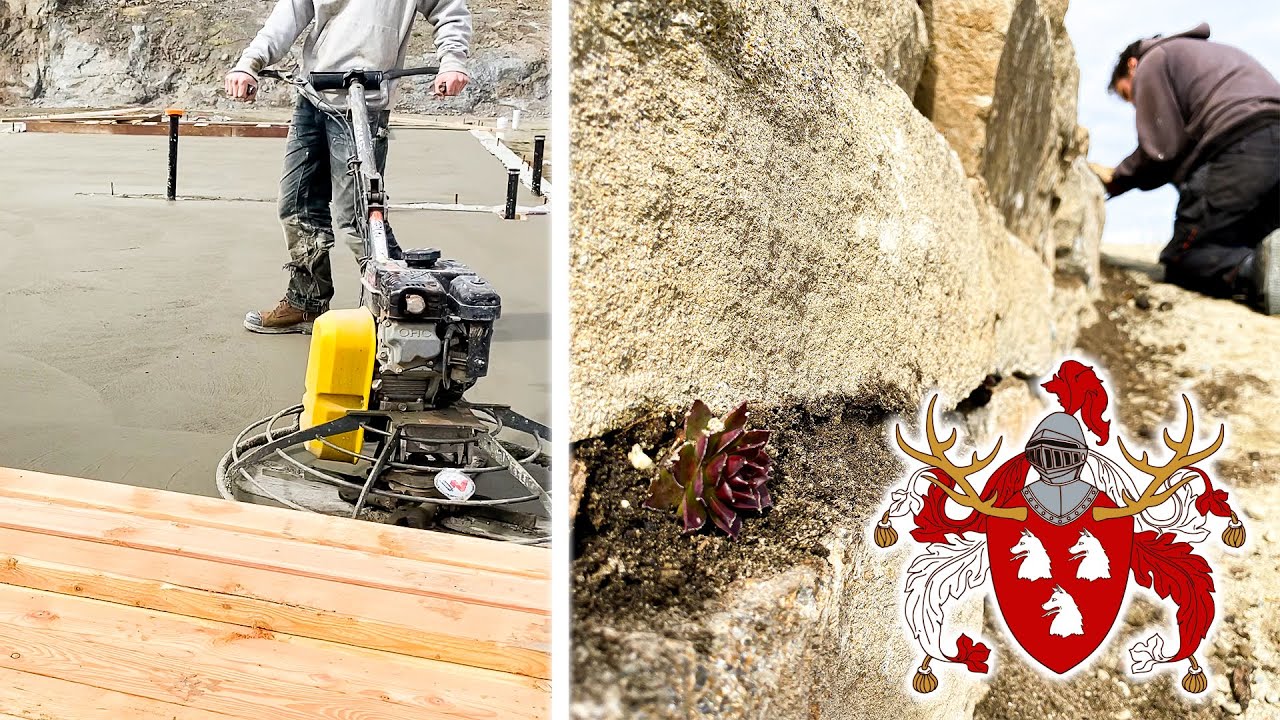 Building a Custom Home (Part 2: Slabs & Succulents) | Buck Robertson Contracting | Gen. Contractor