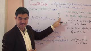 Genetic code and its properties Urdu Hindi by Dr Hadi