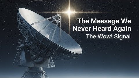 The Message We Never Heard Again | The Real Story of The Wow! Signal. (1977)