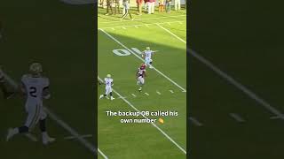 He went all the way 😱 #georgiatech #accfootball #collegefootball
