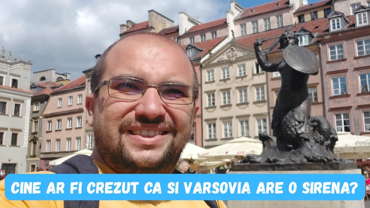 В ВАРШАВЕ ЕСТЬ РУСАЛКА, КАК В КОПЕНГАГЕНЕ #путешествия #блог #польша