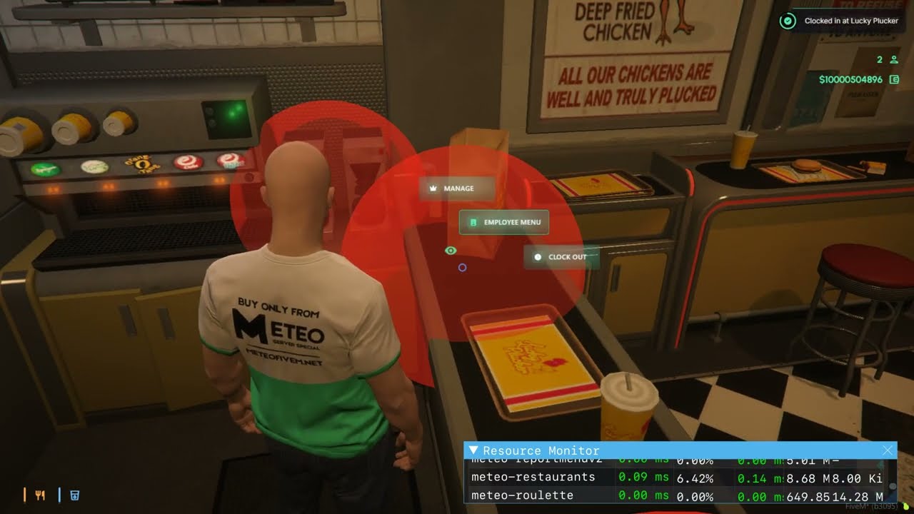 Developing Meteo FiveM Restaurants Creator part 1